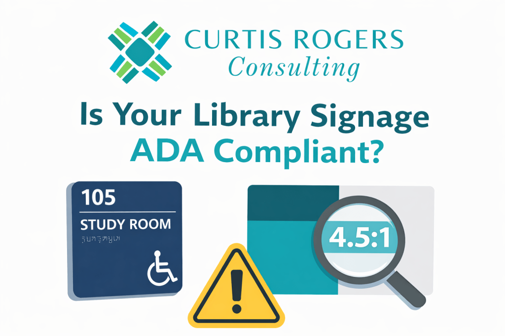 Is Your Library Signage ADA Compliant?